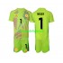 Camisola Alemanha Manuel Neuer 1 Guarda-redes Criança Equipamento Segundo Euro 2024 Manga Curta